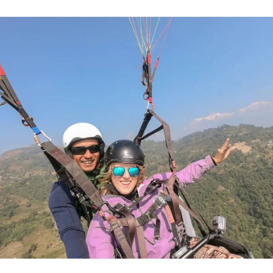 Paragliding in Pokhara